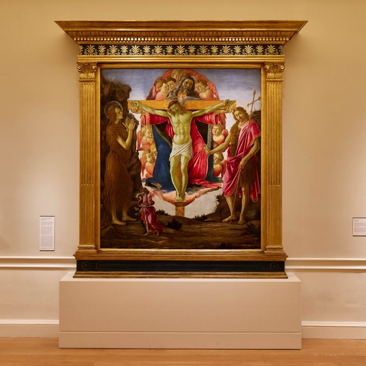 cover art for Conservation at The Courtauld: Rediscovering Sandro Botticelli’s ‘Trinity Altarpiece’