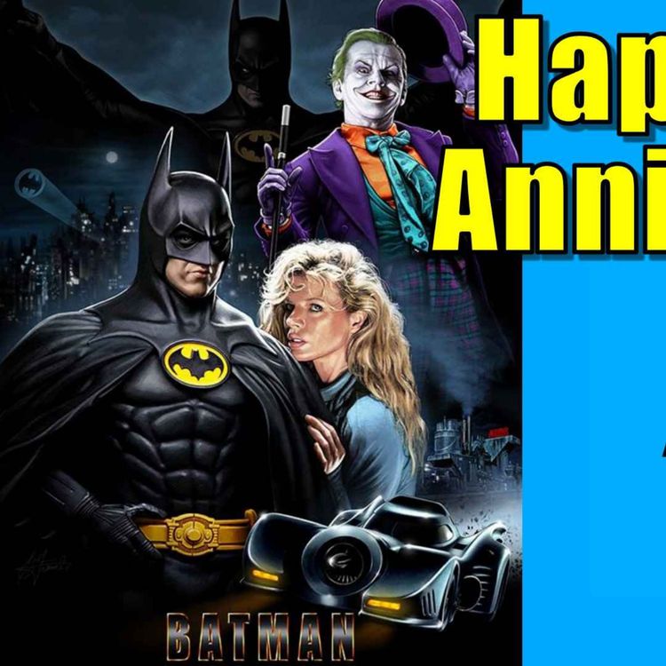 cover art for Tim Burton's Batman is 30 years old! | Episode #111