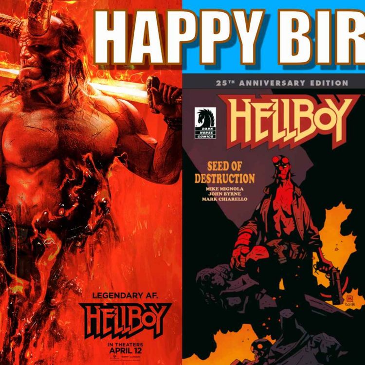 cover art for Happy 25th Anniversary Hellboy! | Episode #71