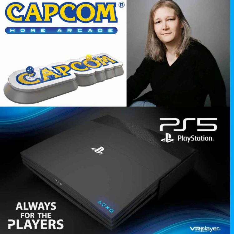cover art for Capcom Home Arcade, Sony PS5 and Amy Hennig | Episode #81