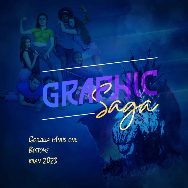 cover art for Movie Dump : Godzilla minus one , Bottoms et d'autre films de 2023