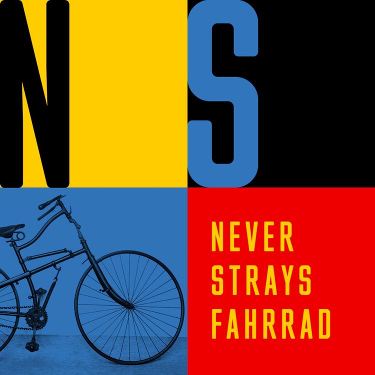 cover art for NEVER STRAYS FAHRRAD: TCHÜSS DEUTSCHLAND