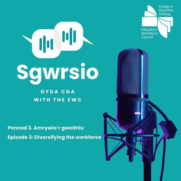 cover art for Sgwrsio with the EWC: Diversifying Wales’ education workforce