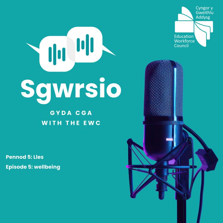 cover art for Sgwrsio with the EWC: wellbeing