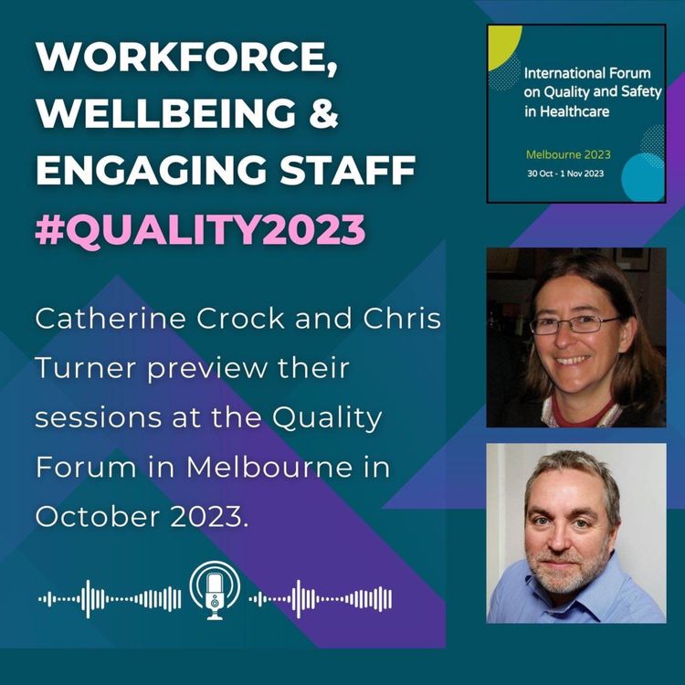 cover art for Civility and kindness in healthcare: Catherine Crock and Chris Turner