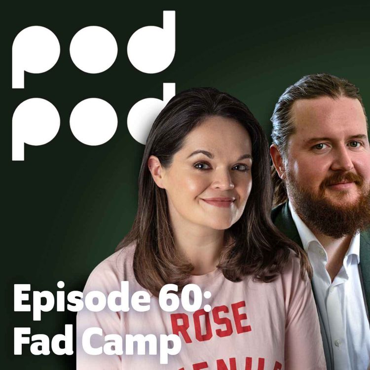 cover art for Fad Camp: Tackling serious conversations through comedy