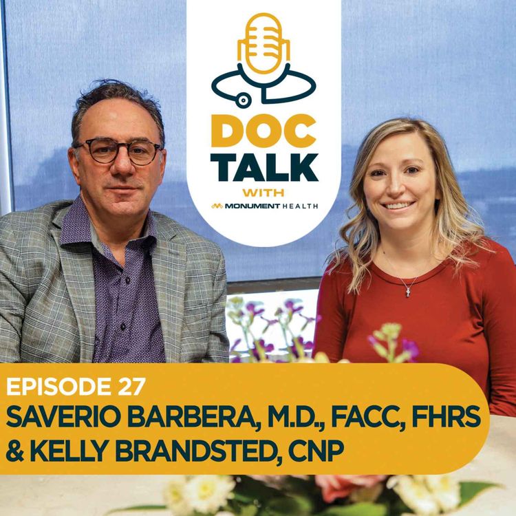 cover art for Episode 27: Heart/Vascular: What a Woman's Heart Wants with Dr. Saverio Barbera and CNP Kelly Brandsted 