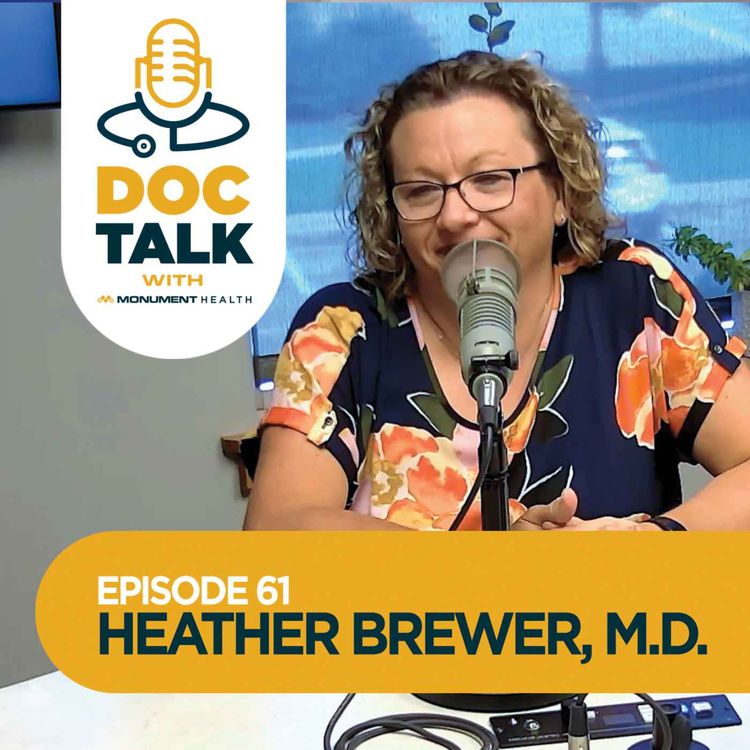 cover art for Episode 61: OB/GYN: Living with Endometriosis featuring Dr. Heather Brewer  