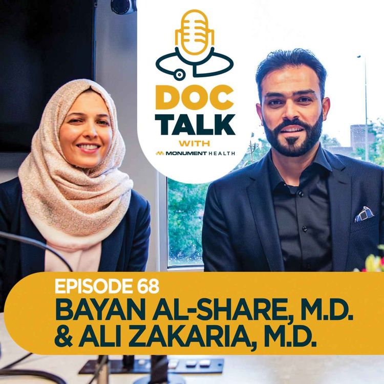 cover art for Episode 68: Oncology: Unraveling Pancreatic Cancer with Dr. Bayan Al-Share and Dr. Ali Zakaria