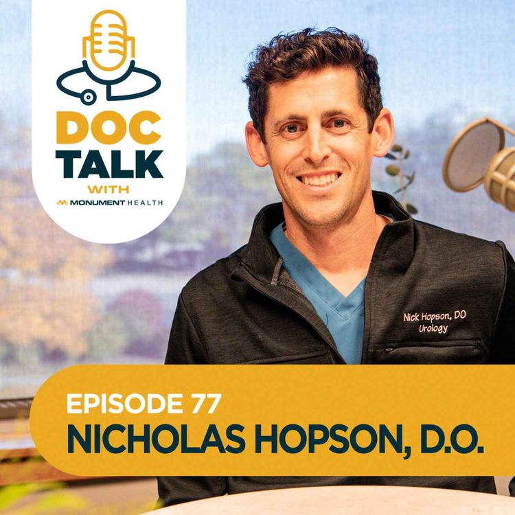 cover art for Episode 77: Urology: Navigating Life's Leaks with Dr. Nicholas Hopson