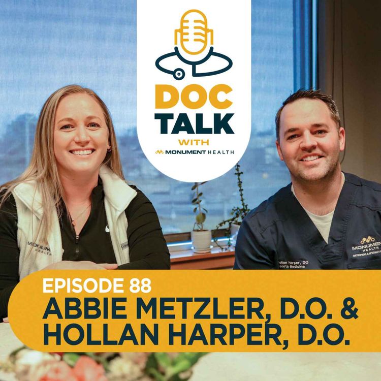 cover art for Episode 88: Orthopedics: Innovating with Interventional Orthopedics featuring Dr. Abbie Metzler and Dr. Hollan Harper
