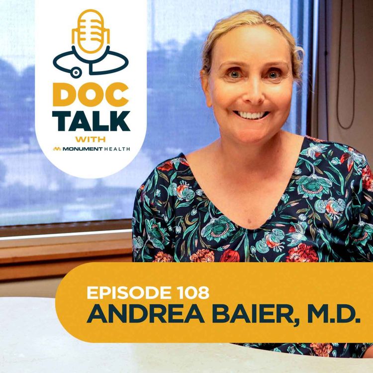 cover art for Episode 108: Internal Medicine: The Heart of Hospice with Dr. Andrea Baier