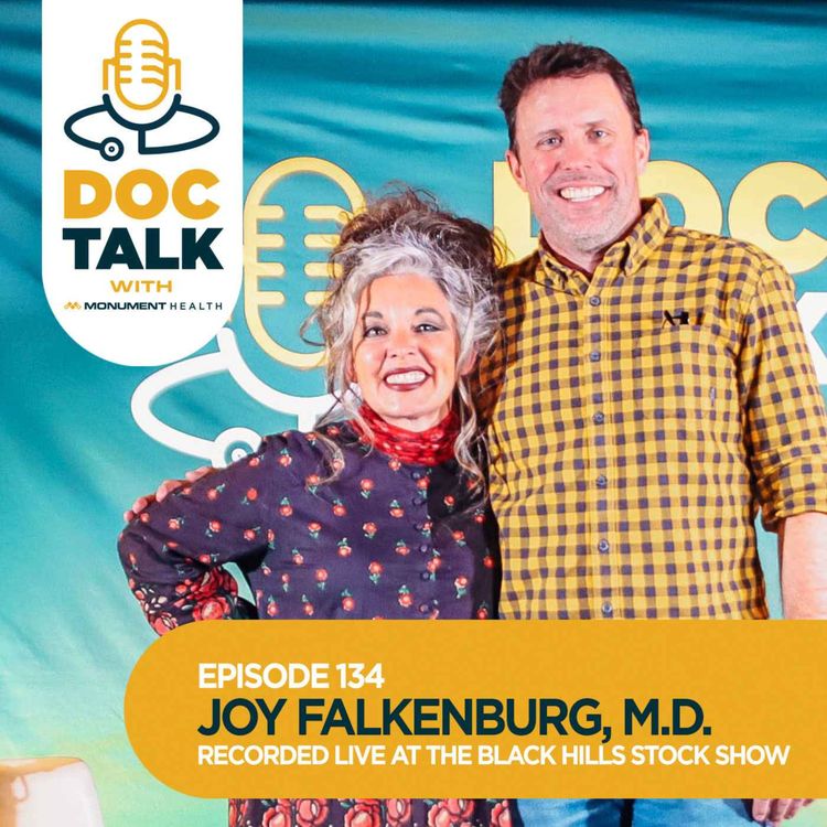 cover art for Episode 134: Doc Talk Live! Rural Family Medicine with Joy Falkenburg, M.D.