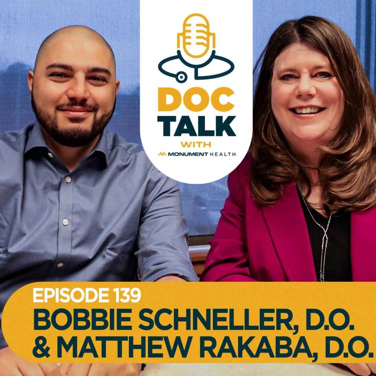 cover art for Episode 139: The Journey of a Resident with Bobbie Schneller, D.O. & Matthew Rakaba, D.O.