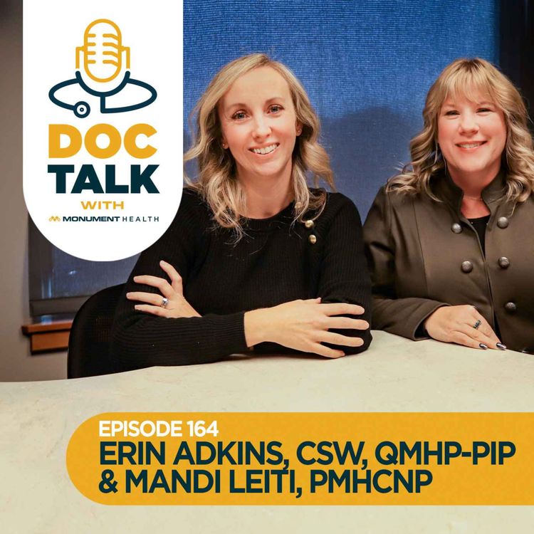 cover art for Episode 164: Small Town Mental Health with Mandi Leite, PMHNP-BC , and Erin Adkins, CSW PIP