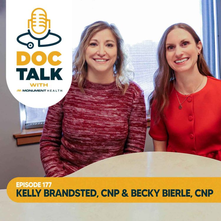 cover art for Episode 177: Go Red for Women with Kelly Brandsted, CNP, and Rebecca Bierle, CNP 