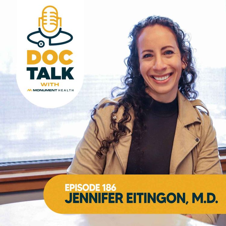 cover art for Episode 186: Palliative Care with Jennifer Eitingon, M.D.