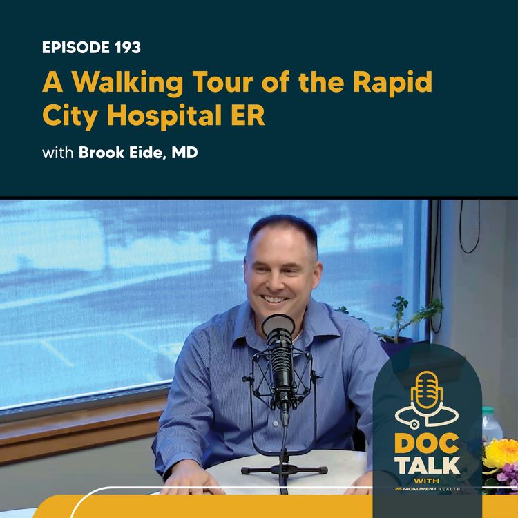 cover art for Episode 193: A Walking Tour of the Rapid City Hospital ER with Brook Eide, MD