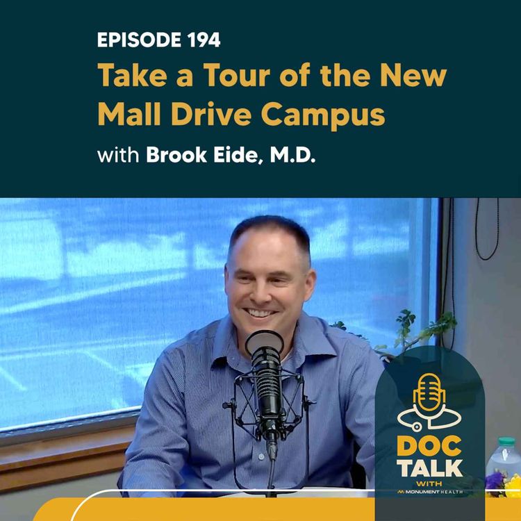 cover art for Episode 194: A First Look Inside the New East Mall Emergency Room with Brook Eide. M.D.