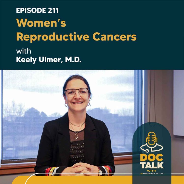 cover art for BEST OF DOC TALK Episode 189: Women’s Reproductive Cancers with Keely Ulmer, M.D.
