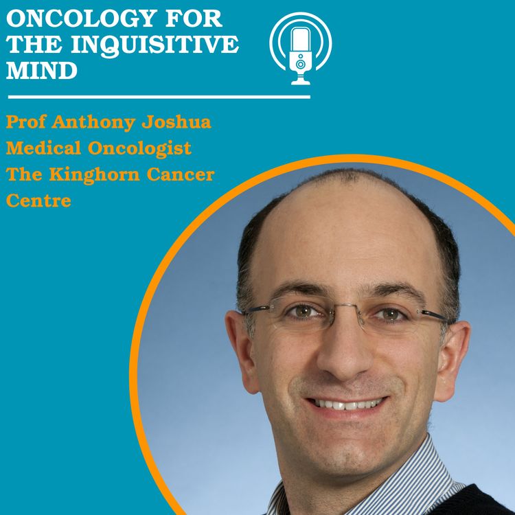 cover art for 126. Ocular Melanoma and Prostate Cancer with A/Prof Anthony Joshua