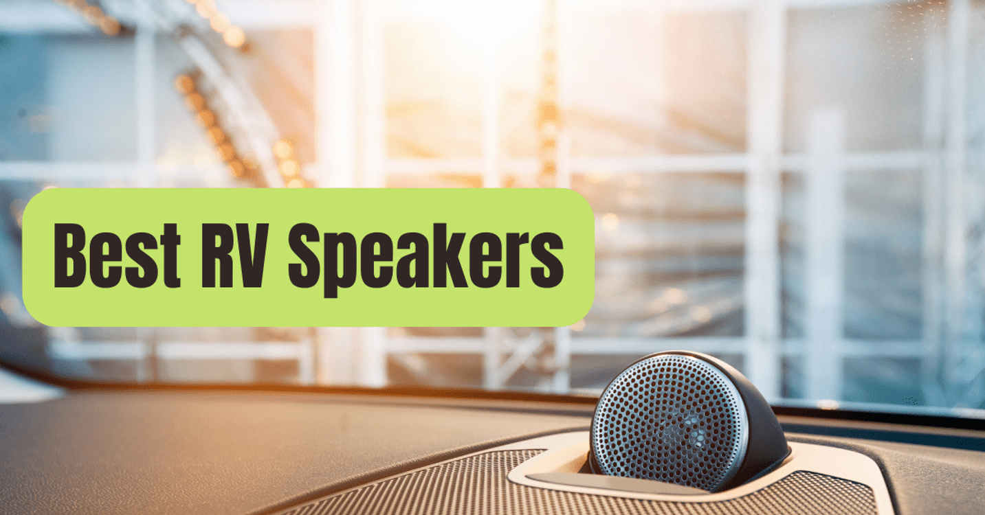cover art for 10 Best RV Speakers for 2022