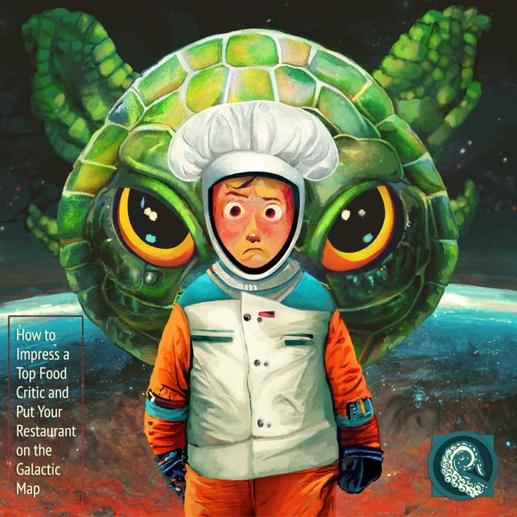 cover art for Drabblecast 461- How to Impress a Top Food Critic and Put Your Restaurant on the Galactic Map