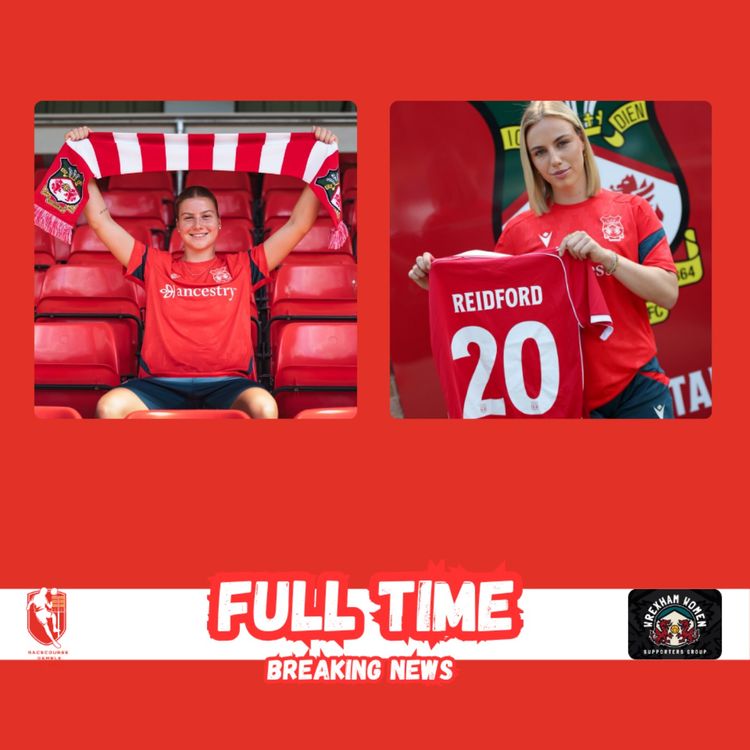 cover art for Wrexham AFC Women - Breaking News | Lydia Sallaway Signs