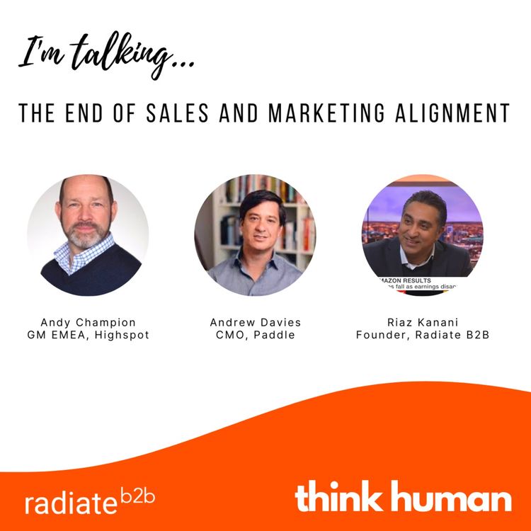 cover art for The End of Sales and Marketing Alignment