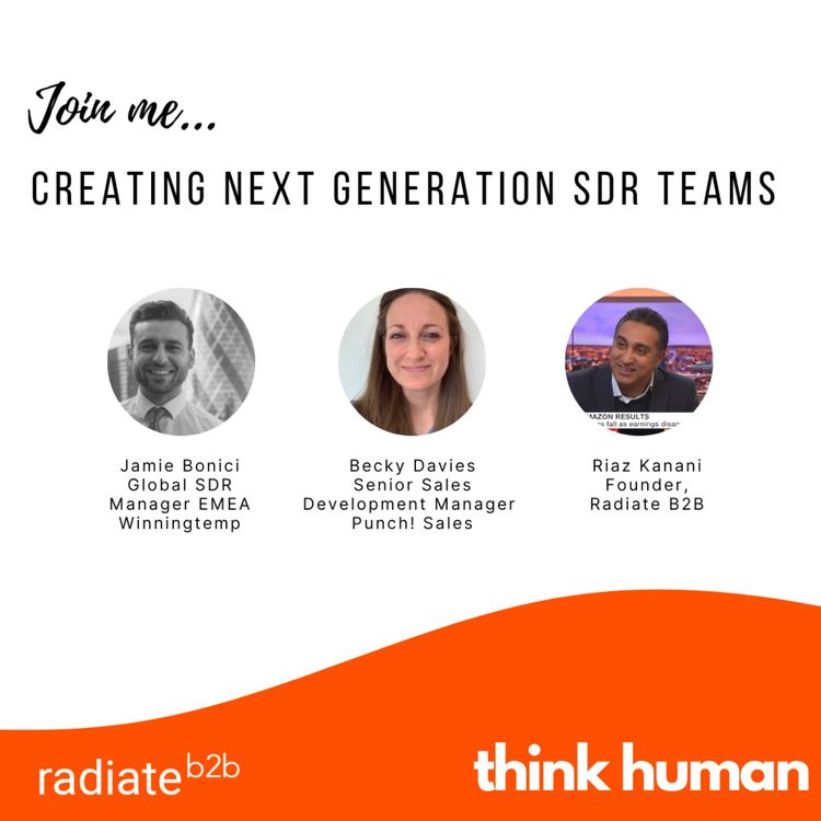 cover art for Creating Next Generation SDR Teams