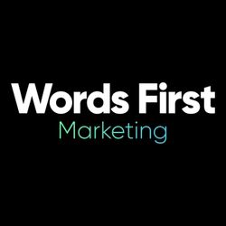 cover art for Words First Marketing