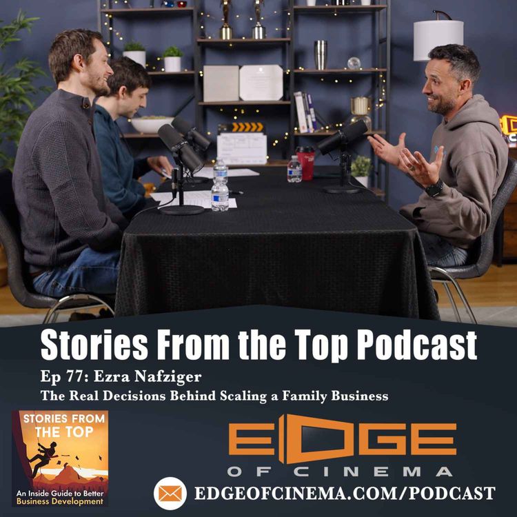 cover art for Ezra Nafziger - The Real Decisions Behind Scaling a Family Business