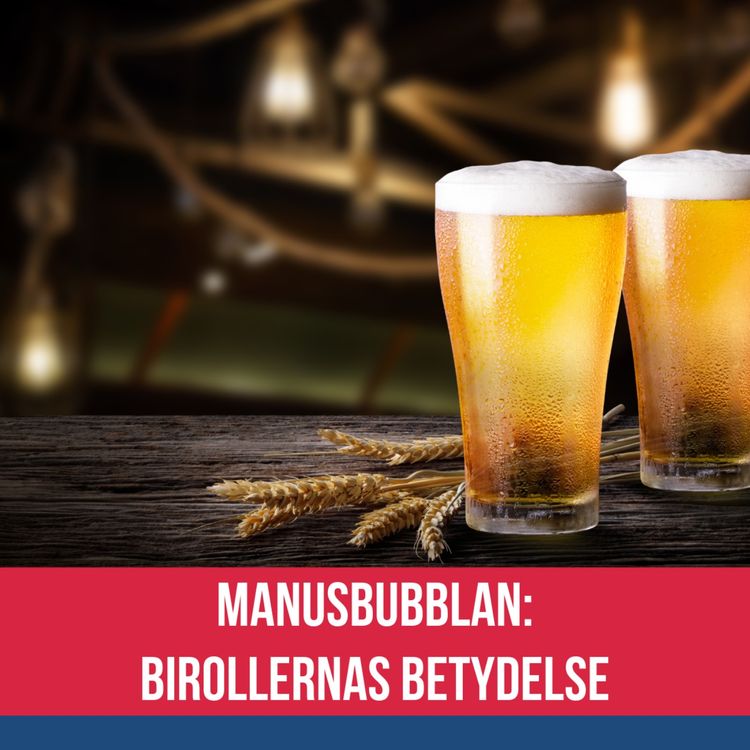 cover art for Manusbubblan om birollernas betydelse