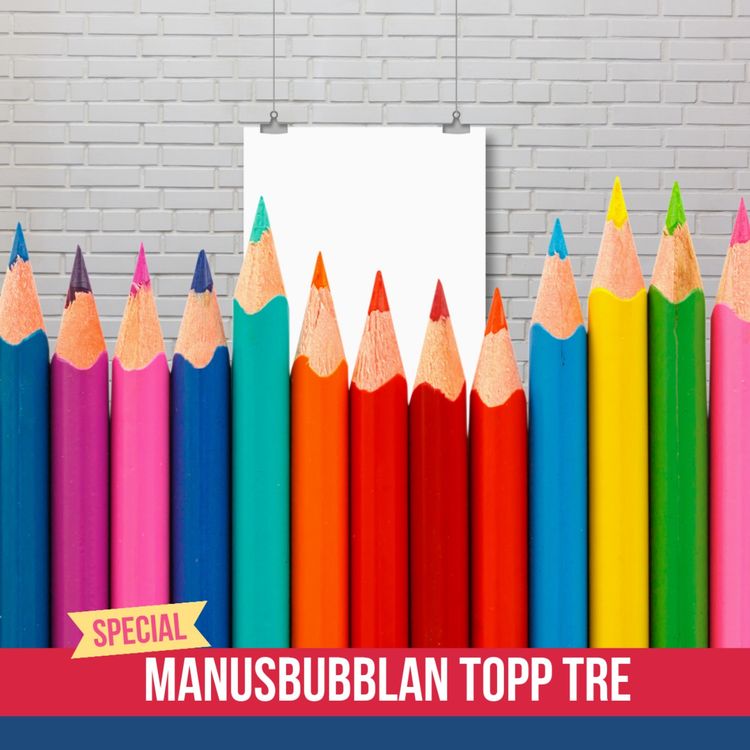 cover art for Manusbubblan SPECIAL Topp Tre 22