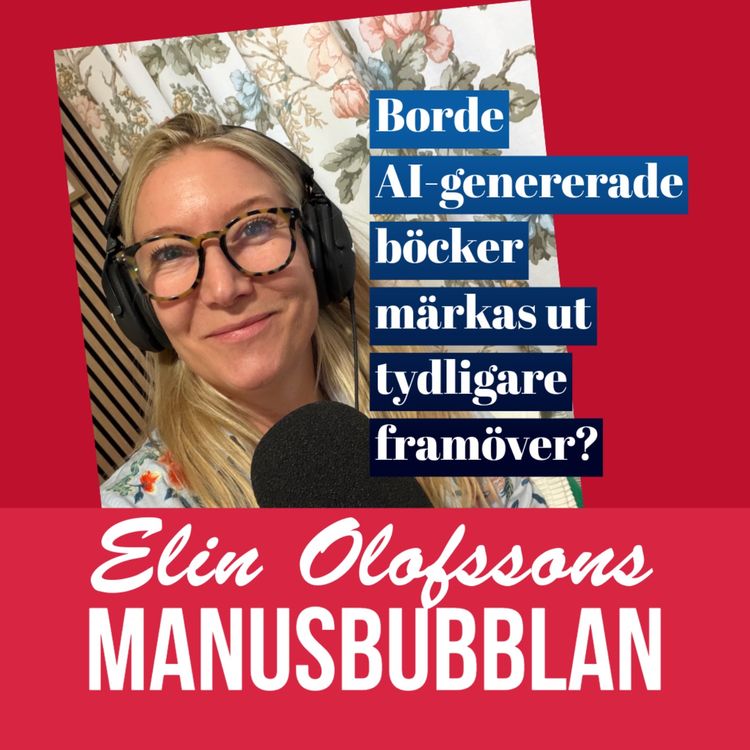 cover art for Manusbubblan om AI och Main Character Energy