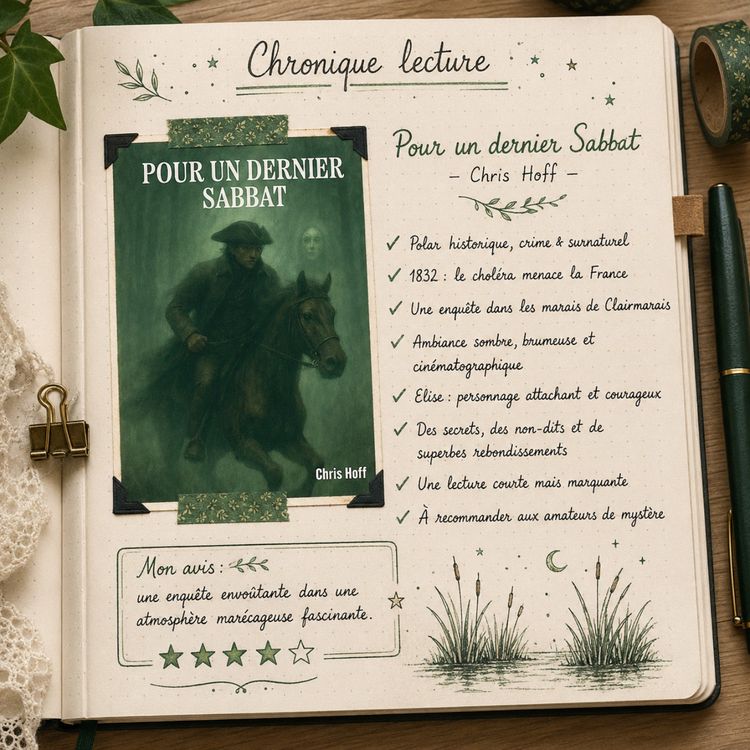 cover art for Pour un dernier Sabbat de Chris Hoff