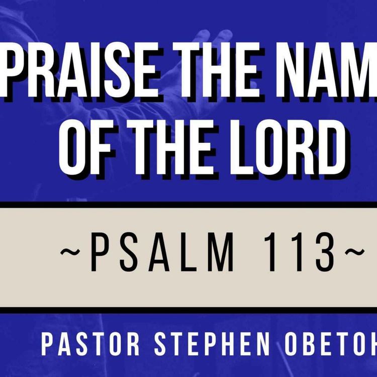 cover art for Praise The Name of The Lord