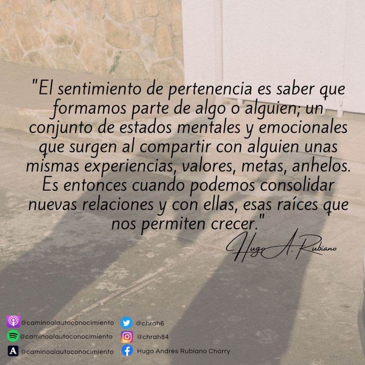 cover art for Identificar nuestro sentido de pertenencía