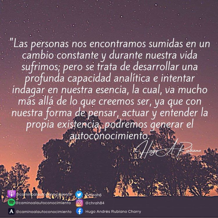 cover art for El camino es difícil para el autoconocimiento, pero llena de satisfacción