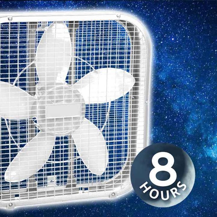 cover art for Ruido blanco de ventilador de pie para dormir (8 horas)