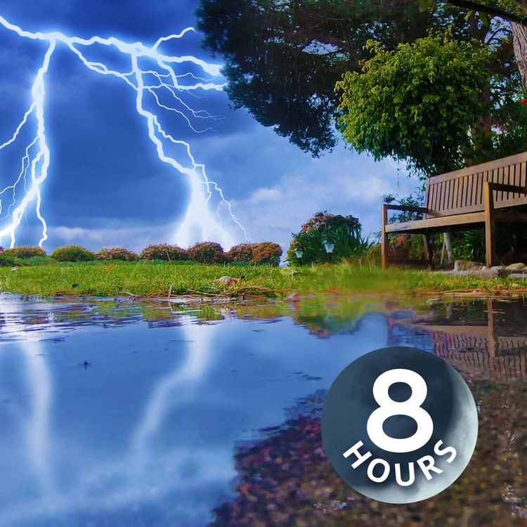 cover art for Sonidos de tormenta para dormir o estudiar (8 horas)