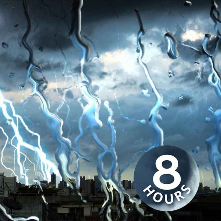 cover art for Sonido de tormenta relajante con truenos y relámpagos (8 horas)