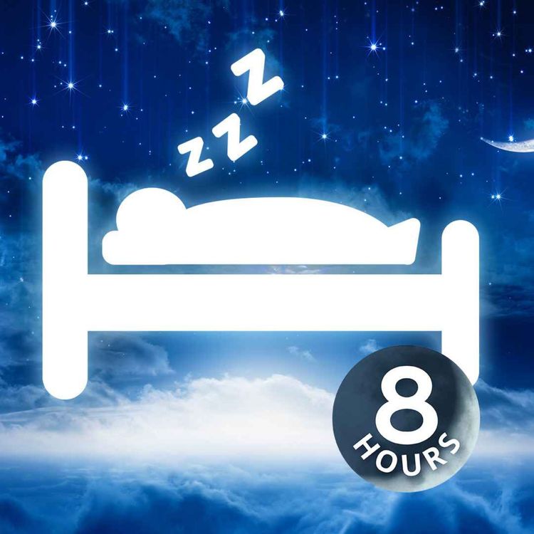 cover art for Ruido blanco profundo con pulsos binaurales para dormir | Sonidos de ondas delta para dormir (8 horas)