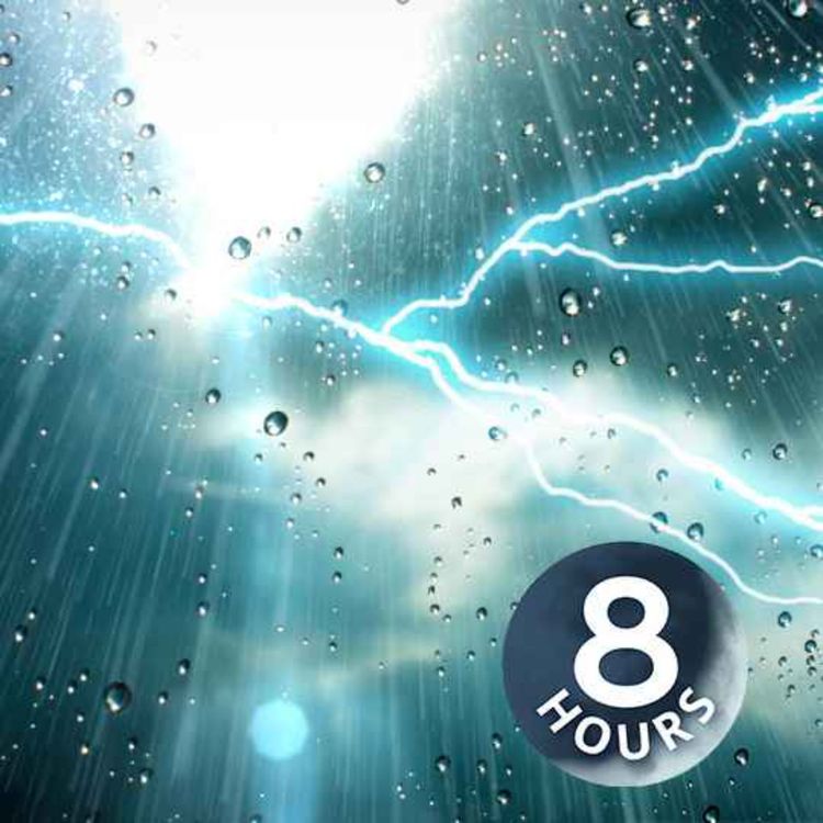 cover art for Ruido blanco de sonidos de lluvia y truenos para dormir | Concilia el sueño y duerme con sonidos de la naturaleza (8 horas)