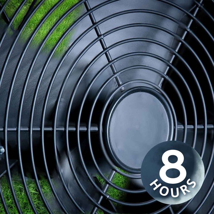 cover art for Sonido relajante de ventilador para dormir o estudiar | Ruido blanco (8 horas)