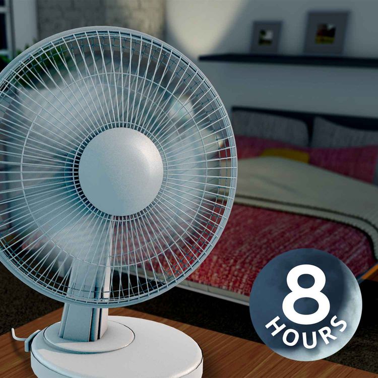 cover art for Ruido blanco de ventilador | Concilia el sueño y duerme toda la noche (8 horas)