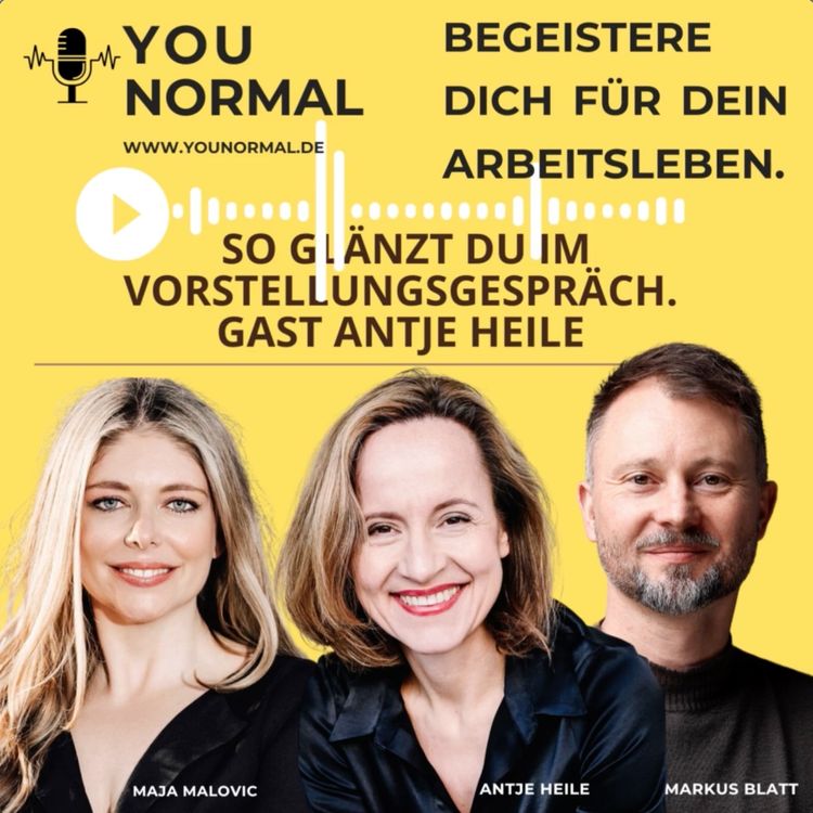 cover art for So glänzt Du im Vorstellungsgespräch. Gast: Antje Heile