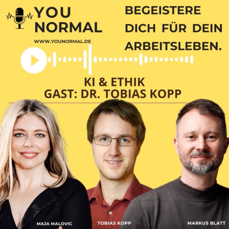 cover art for KI & Ethik. Gast: Dr. Tobias Kopp