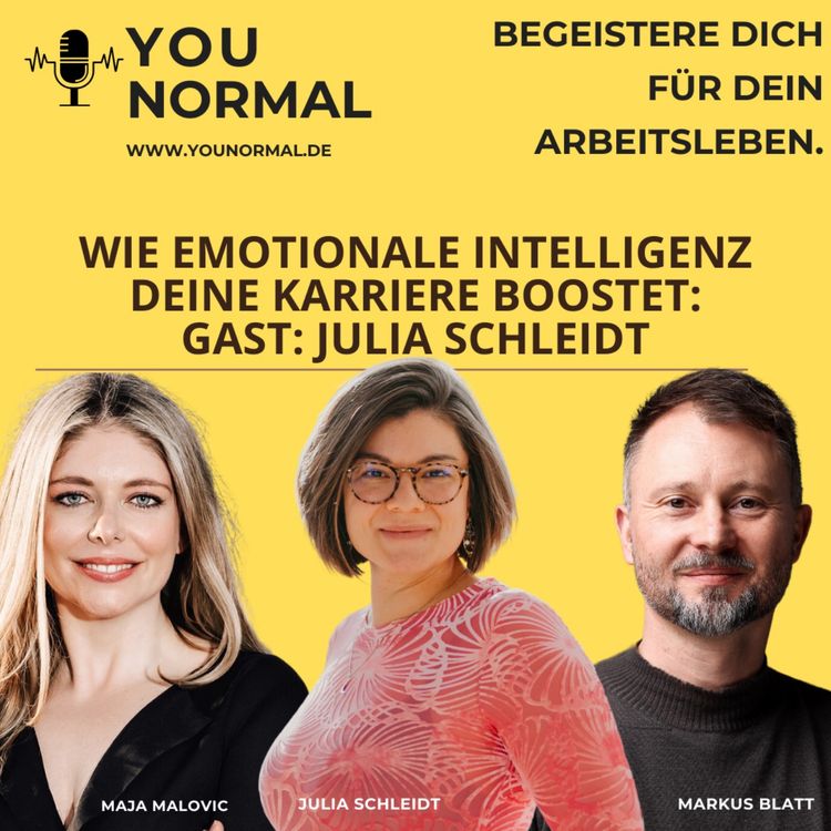 cover art for Wie Emotionale Intelligenz Deine Karriere boostet. Gast: Julia Schleidt