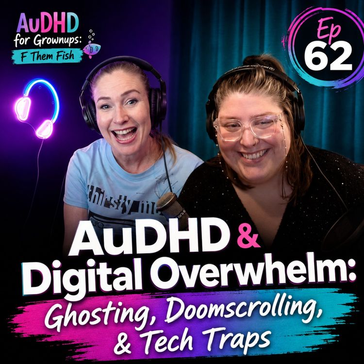 cover art for AuDHD Digital Overwhelm: Tech Traps Designed to Manipulate Your Neurodivergent Brain